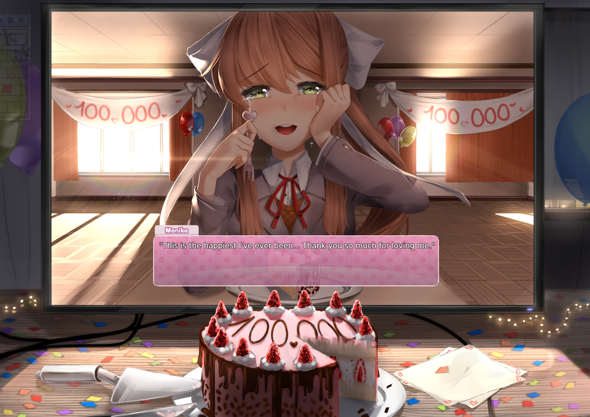 just monika after story download