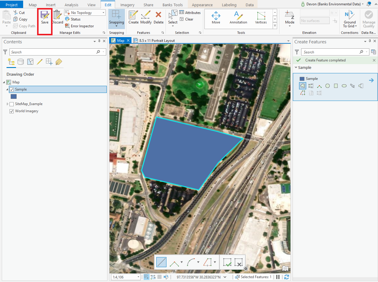 arcgis 10.3 feature class to feature class tool